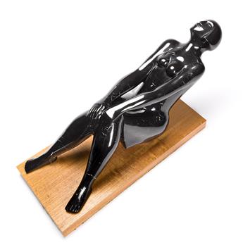 ELIZABETH CATLETT (1915 - 2012) Reclined Figure.